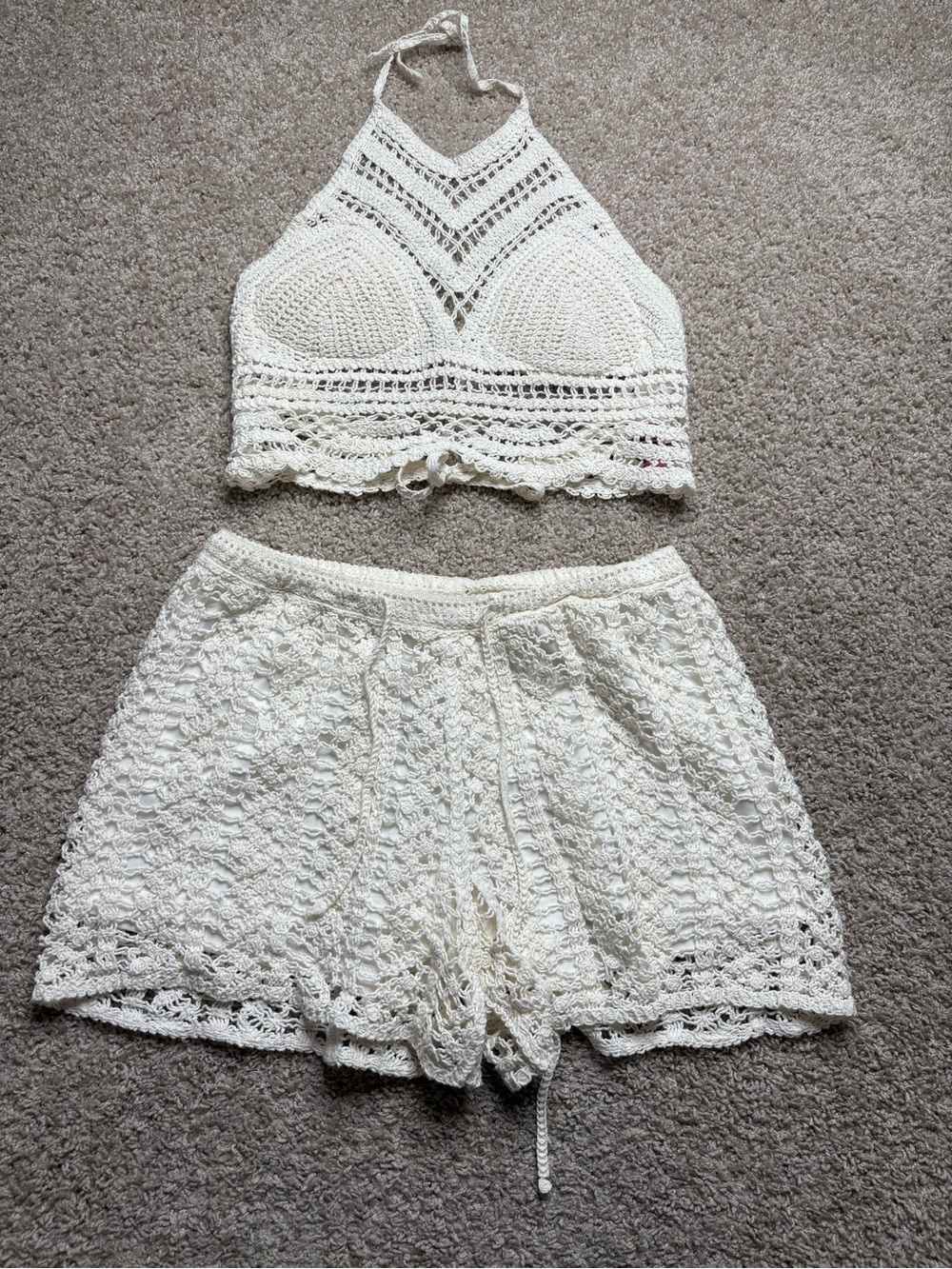 Somya Collection Crochet Two Piece Set